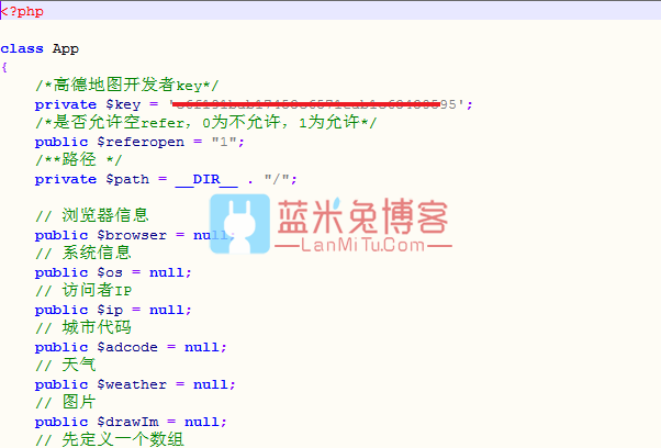图片[1]-开源 IPCard 一款IP天气图标签名档PHP源码 IP图片生成接口-蓝米兔博客